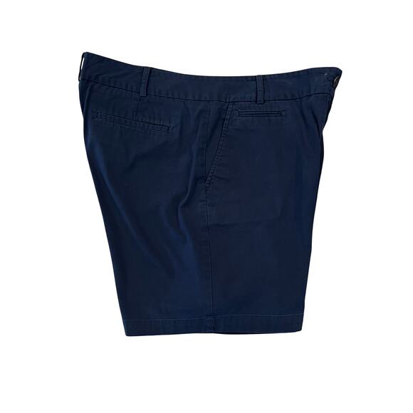 Talbots Women's Navy 7" Perfect Shorts - SIZE 12 - Picture 3 of 9